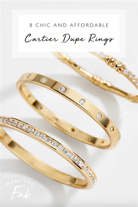 cartier ring clash dupe|cartier love dupe rings.